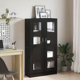 Regal aus schwarzer Eiche 82,5x30,5x150 cm Holz von , Bücherregale und Regale - Ref: Foro24-3329276, Preis: 148,64 €, Rabatt: %