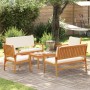 5-teiliges Gartensofa-Set mit Kissen aus massivem Akazienholz von , Outdoor-Sofas - Ref: Foro24-3331813, Preis: 498,58 €, Rab...