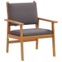 6-Piece Garden Dining Set with Solid Acacia Wood Cushions by , Outdoor sofas - Ref: Foro24-3331816, Price: 397,32 €, Discount: %