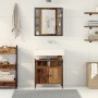2-teiliges Badmöbel-Set aus Altholz und Holzwerkstoff von , Badezimmermöbel - Ref: Foro24-3332499, Preis: 110,33 €, Rabatt: %