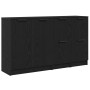 Buffets 3 Stück Schwarzes Eichenholz von , Sideboards - Ref: Foro24-3332500, Preis: 128,14 €, Rabatt: %