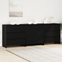 Sets mit 3 Brettern aus schwarzem Eichenholz von , Sideboards - Ref: Foro24-3332501, Preis: 237,52 €, Rabatt: %