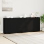 3 Stück Sideboards aus schwarzer Eiche aus Holz von , Sideboards - Ref: Foro24-3332514, Preis: 179,49 €, Rabatt: %