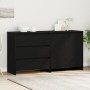 2-Piece Consoles in Wood Made of Black Oak by , Sideboards - Ref: Foro24-3332523, Price: 154,36 €, Discount: %