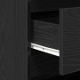2-Piece Consoles in Wood Made of Black Oak by , Sideboards - Ref: Foro24-3332523, Price: 154,36 €, Discount: %