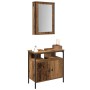 Juego de Muebles de Baño de 2 Piezas VidaXL de Madera Vieja y Madera Ingeniería de , Muebles de baño - Ref: Foro24-3332524, P...