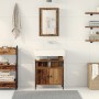 Juego de Muebles de Baño de 2 Piezas VidaXL de Madera Vieja y Madera Ingeniería de , Muebles de baño - Ref: Foro24-3332524, P...