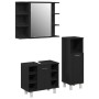 Badmöbel-Set 3er-Set Schwarze Eiche von , Badezimmermöbel - Ref: Foro24-3333048, Preis: 183,15 €, Rabatt: %
