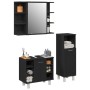 Badmöbel-Set 3er-Set Schwarze Eiche von , Badezimmermöbel - Ref: Foro24-3333048, Preis: 183,15 €, Rabatt: %