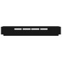 Mueble para TV con luces LED Negro Roble 260x35x40 cm de madera de , Muebles TV - Ref: Foro24-3333064, Precio: 217,58 €, Desc...