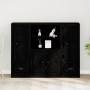 Black Oak Cupboard 132x35.5x103.5 cm Crafted Wood by , Sideboards - Ref: Foro24-3333078, Price: 203,72 €, Discount: %
