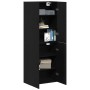 2 pcs Black Oak Cabinets 69.5x34x180 cm Engineered Wood by , Sideboards - Ref: Foro24-3333103, Price: 166,29 €, Discount: %