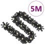 Christmas garland with black LED lights 5 m by vidaXL, Christmas lights - Ref: Foro24-329189, Price: 34,81 €, Discount: %