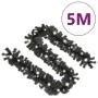 Guirnalda de Navidad con luces LED negro 5 m de vidaXL, Luces de Navidad - Ref: Foro24-329189, Precio: 34,12 €, Descuento: %