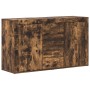 Smoked Oak Sideboard Processed Wood 120 x 36 x 69 cm Sideboard by , Sideboards - Ref: Foro24-3333860, Price: 138,47 €, Discou...