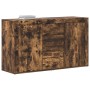Sideboard aus geräucherter Eiche aus verarbeitetem Holz 120 x 36 x 69 cm Sideboard von , Sideboards - Ref: Foro24-3333860, Pr...