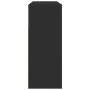 Aparador Negro Madera Laminada 116 x 30 x 75 cm Aparador de , Aparadores - Ref: Foro24-3333877, Precio: 141,64 €