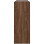 Aparador Roble Marrón Madera de Ingeniería 116 x 30 x 75 cm de , Aparadores - Ref: Foro24-3333882, Precio: 147,17 €