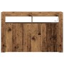 Old Wood Sideboard Engineered Wood 116 x 30 x 75 cm Sideboard by , Sideboards - Ref: Foro24-3333883, Price: 140,06 €, Discoun...
