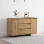 Handcrafted Oak Sideboard Solid oak wood by , Sideboards - Ref: Foro24-3333914, Price: 162,62 €, Discount: %
