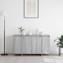 Sonoma graues Sideboard graues Holzwerkstoff 135 x 41 x 75 cm von , Sideboards - Ref: Foro24-3333891, Preis: 148,20 €, Rabatt: %