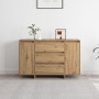 Handcrafted Oak Sideboard Solid oak wood by , Sideboards - Ref: Foro24-3333914, Price: 162,62 €, Discount: %