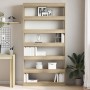 Sonoma Regal aus Eichenholz 100 x 30 x 198 cm von , Bücherregale und Regale - Ref: Foro24-3333926, Preis: 161,22 €, Rabatt: %