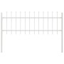 VidaXL Gartenzaun mit weißer Speerspitze 5,1x0,6 m Stahl von , Zaunpaneele - Ref: Foro24-3334058, Preis: 127,86 €, Rabatt: %