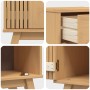 2-teiliges Badmöbel-Set aus massivem Kiefernholz von , Badezimmermöbel - Ref: Foro24-3334188, Preis: 149,76 €, Rabatt: %