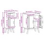 2-teiliges Badmöbel-Set aus massivem Kiefernholz von , Badezimmermöbel - Ref: Foro24-3334188, Preis: 149,76 €, Rabatt: %