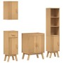4-teiliges Badmöbel-Set aus massivem Kiefernholz von , Badezimmermöbel - Ref: Foro24-3334190, Preis: 293,24 €, Rabatt: %