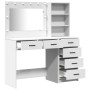 2-teiliges Waschtisch-Set mit weißer Holz-LED von , Schlafzimmerkommoden - Ref: Foro24-3334191, Preis: 238,24 €, Rabatt: %