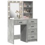 2-piece vanity set with LED in concrete gray made wood by , Bedroom Dressers - Ref: Foro24-3334203, Price: 189,62 €, Discount: %