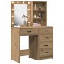 2-piece dressing table set with LED in handmade oak wood by , Bedroom Dressers - Ref: Foro24-3334208, Price: 190,25 €, Discou...