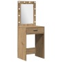 2-piece dressing table set with LED in handmade oak wood by , Bedroom Dressers - Ref: Foro24-3334208, Price: 190,25 €, Discou...