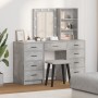 3-Piece Vanity Set with LED - Concrete Gray Quality Wood by , Bedroom Dressers - Ref: Foro24-3334221, Price: 272,81 €, Discou...