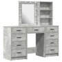 3-Piece Vanity Set with LED - Concrete Gray Quality Wood by , Bedroom Dressers - Ref: Foro24-3334221, Price: 272,81 €, Discou...
