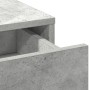3-Piece Vanity Set with LED - Concrete Gray Quality Wood by , Bedroom Dressers - Ref: Foro24-3334221, Price: 272,81 €, Discou...