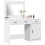 2-teiliges Waschtisch-Set mit LED in weißem Holz von , Schlafzimmerkommoden - Ref: Foro24-3334227, Preis: 195,91 €, Rabatt: %