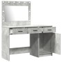 2-Piece Vanity Set with LED in Gray Wood by , Bedroom Dressers - Ref: Foro24-3334230, Price: 185,61 €, Discount: %