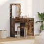 2-piece vanity set with LED in smoked oak wood by , Bedroom Dressers - Ref: Foro24-3334240, Price: 148,93 €, Discount: %