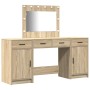 Conjunto de tocador de 3 piezas con LED en madera de roble sonoma von , Schlafzimmerkommoden - Ref: Foro24-3334247, Preis: 24...