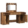 3-Piece Vanity Set with LEDs in Reclaimed Wood and Engineered Wood by , Bedroom Dressers - Ref: Foro24-3334252, Price: 247,35...
