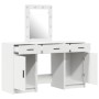3-teiliges Waschtisch-Set mit weißer Holz-LED von , Schlafzimmerkommoden - Ref: Foro24-3334254, Preis: 213,69 €, Rabatt: %