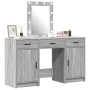 3-piece vanity set with LED in Sonoma engineered wood gray by , Bedroom Dressers - Ref: Foro24-3334259, Price: 213,49 €, Disc...