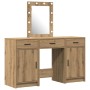 3-teiliges Waschtisch-Set mit LED-Eichenholz Artisan von , Schlafzimmerkommoden - Ref: Foro24-3334262, Preis: 208,23 €, Rabat...