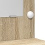 Conjunto de tocador de 2 piezas con LED en madera de roble de Sonoma by , Bedroom Dressers - Ref: Foro24-3334265, Price: 214,...