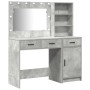 Set de tocador de 2 piezas con LED en madera gris concreto von , Schlafzimmerkommoden - Ref: Foro24-3334266, Preis: 209,38 €,...