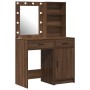 Set de tocador de 2 piezas con LED en madera de roble negro von , Schlafzimmerkommoden - Ref: Foro24-3334278, Preis: 179,18 €...