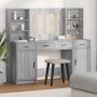 Conjunto de tocador de 3 piezas en gris Sonoma de madera elaborada by , Bedroom Dressers - Ref: Foro24-3334286, Price: 306,15...